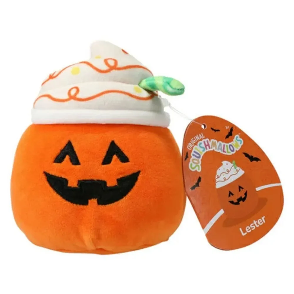Squishmallows Lester the Pumpkin Latte 4.5